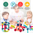 Blocos De Montar Magnéticos – Montekids | Construções 3D Criativas Para Crianças