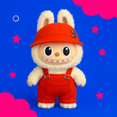 Conjunto de Roupas para Boneca Labubu