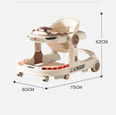 Andador Dobrável para Bebê com Suporte