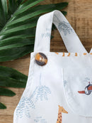 Macacão Infantil Verão Sem Mangas + Chapéu