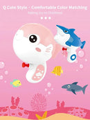 Brinquedo de Água Infantil – Pistola d’Água Peixe Baiacu e Tubarão