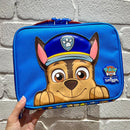 Conjunto escolar com o tema Patrulha Canina